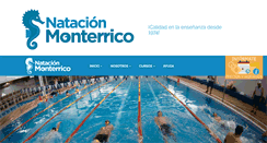 Desktop Screenshot of natacionmonterrico.com